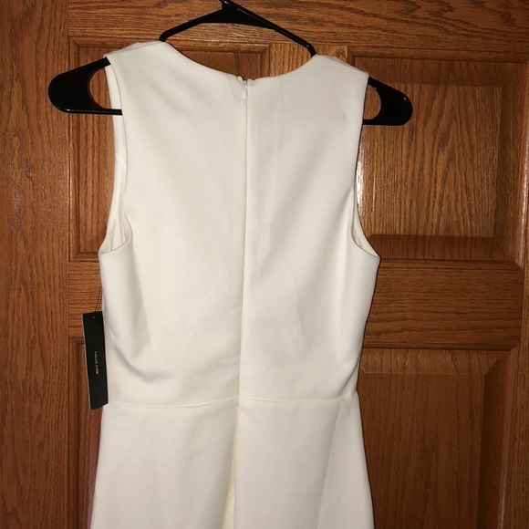 White Lulus Dress— new with tags - Picture 4 of 4